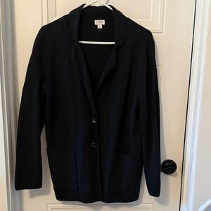 J. Crew Factory Women's Elegant Black Blazer